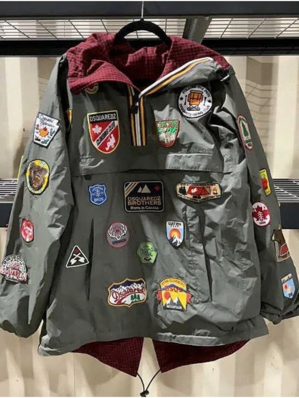 K-Way and Dsquared2 Reversible Jacket